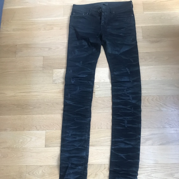 Diesel Black Gold’s Wrinkled Slim Type-2614 Jean